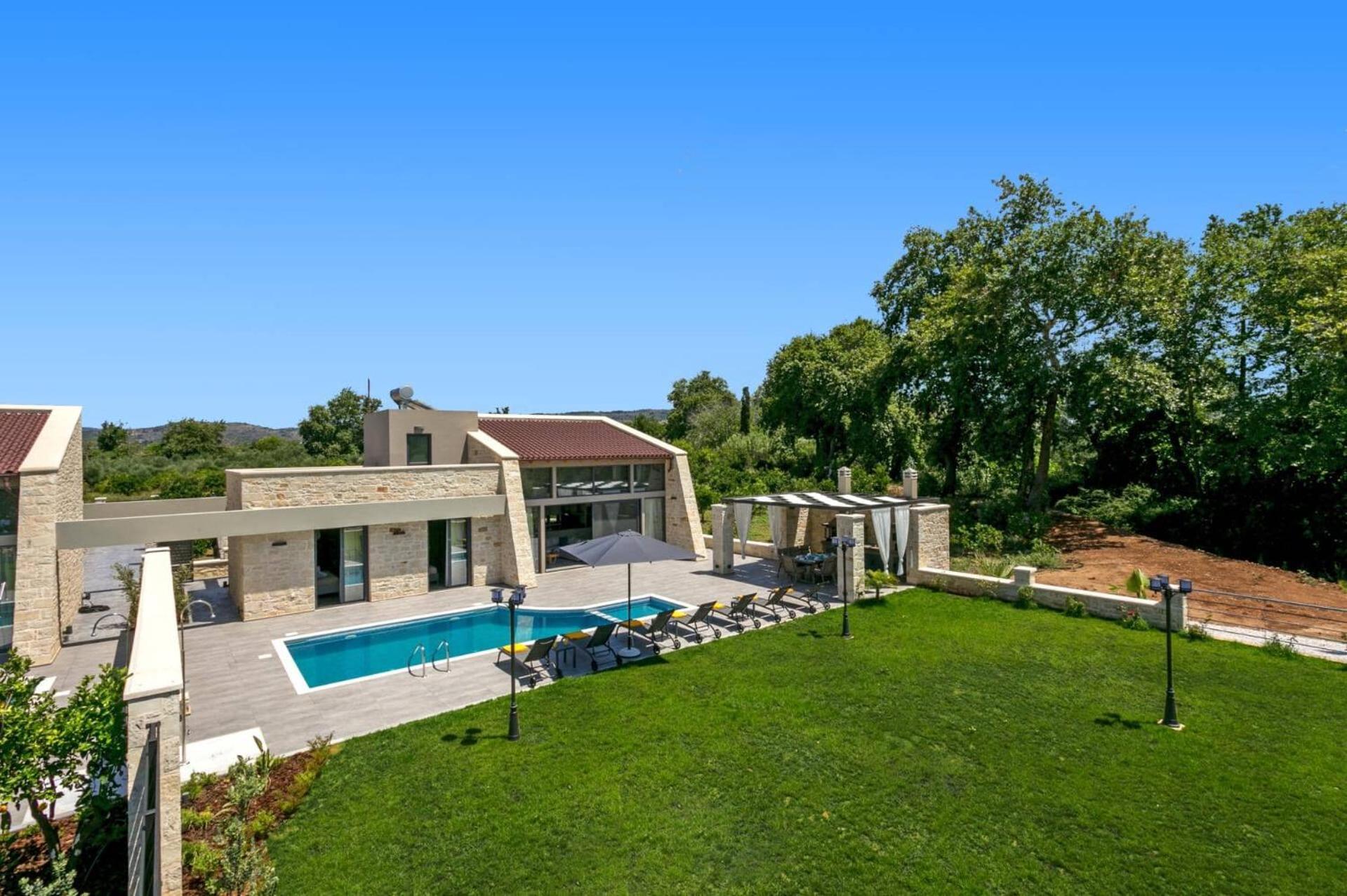 Villa Potami Angela By Villa Plus Stilos Exterior foto